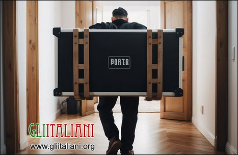 Lavori di sistemazione logistica, facchinaggio e pulizia a Roma.