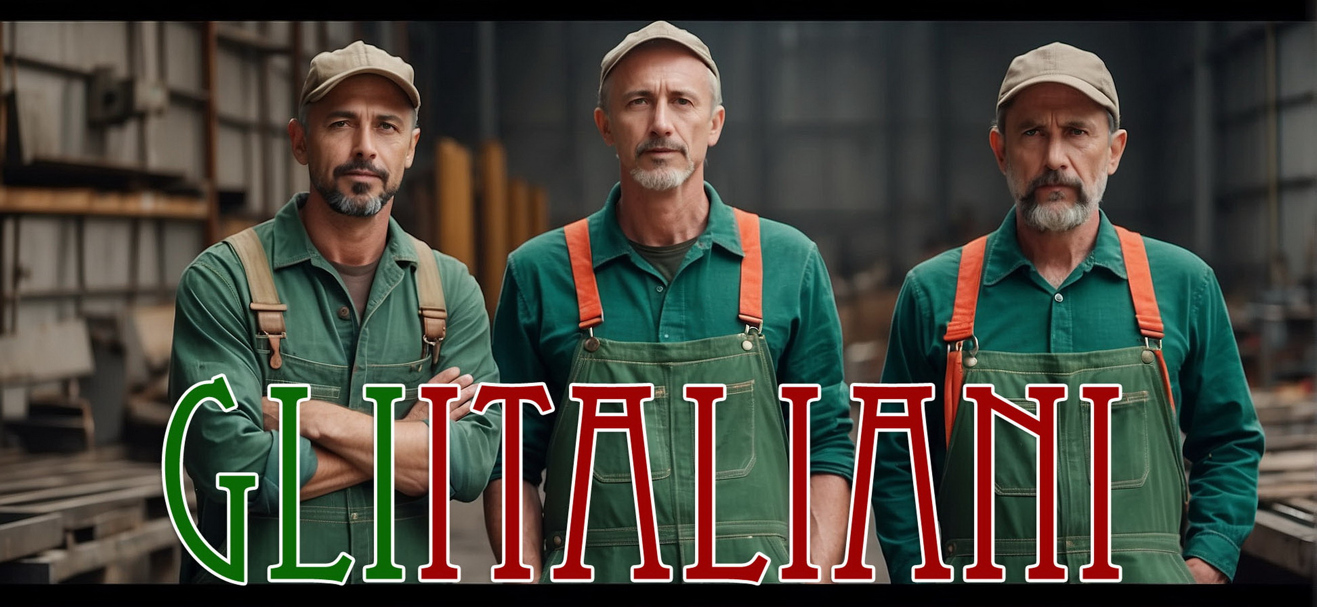 Foto dei lavoratori italiani