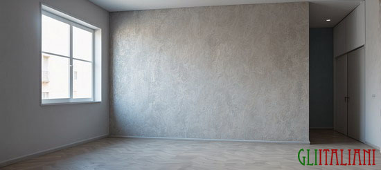 muratura e pittura a spatolato