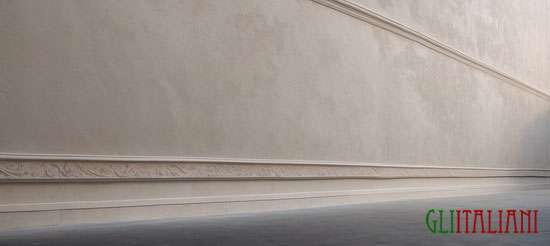 muratura, applicazione di stucchi e pittura a spatolato