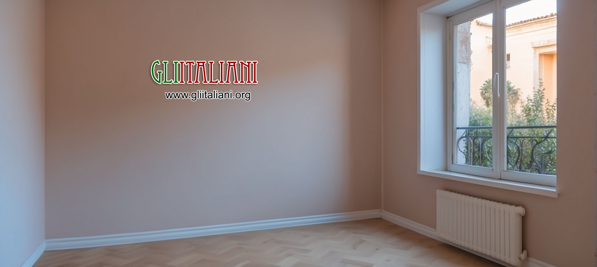 tinteggiatura e posa del parquet